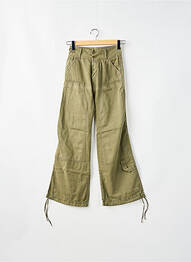 Pantalon cargo croială dreaptă mărime normală verde LOIS femeie