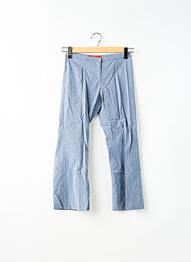 Pantalon 7/8 talie înaltă talie înaltă albastru MISS SIXTY femme