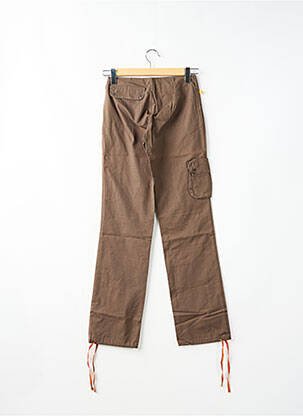 Pantalon drept buzunare maro SESSUN femeie