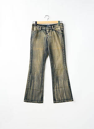 Blugi bootcut buzunare albastru SCHOOL RAG femeie