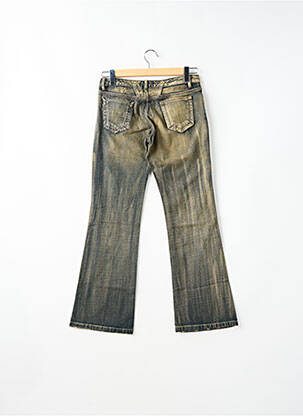 Blugi bootcut buzunare albastru SCHOOL RAG femeie
