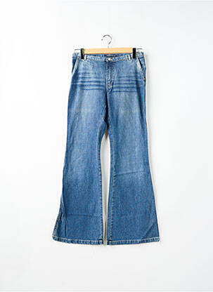 Blugi bootcut buzunare albastru SCHOOL RAG femeie