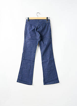 Blugi bootcut buzunare albastru SCHOOL RAG femeie