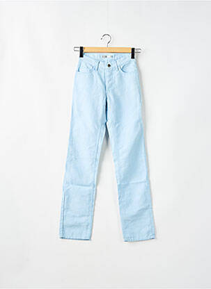 Pantalon drept albastru TEDDY SMITH femeie