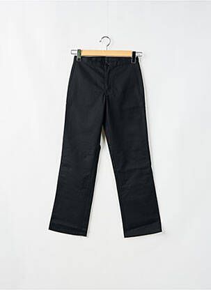 Pantalon drept închidere cu fermoar sub clapetă cu nasturi negru DICKIES femeie