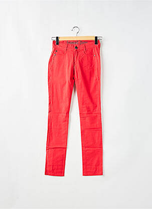 Pantalon slim buzunare roșu FREEMAN T.PORTER femeie