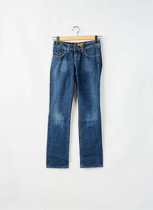 Blugi cu croială slim albastru TEDDY SMITH femeie