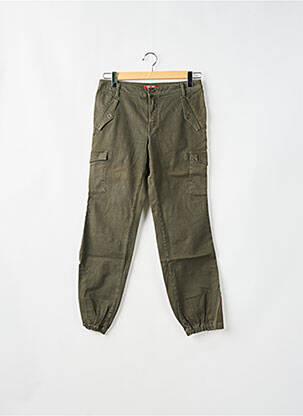 Pantalon drept verde TEDDY SMITH femeie