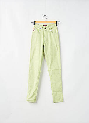 Pantalon slim buzunare verde LOLITA femeie