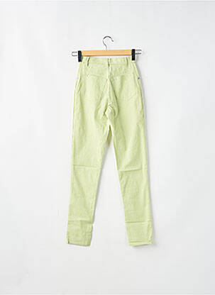 Pantalon slim buzunare verde LOLITA femeie