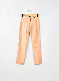 Pantalon slim buzunare portocaliu LOLITA femeie
