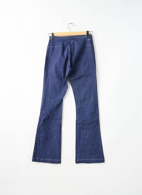 Blugi bootcut albastru SCHOOL RAG femeie