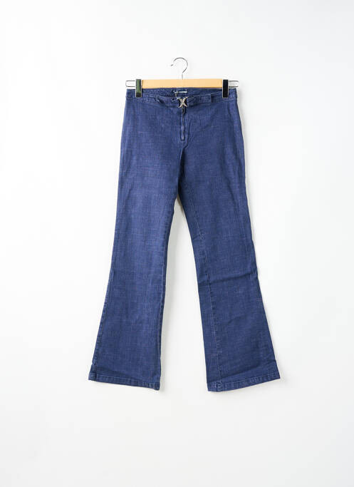 Blugi bootcut albastru SCHOOL RAG femeie