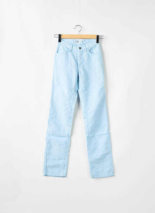 Pantalon drept albastru TEDDY SMITH femeie