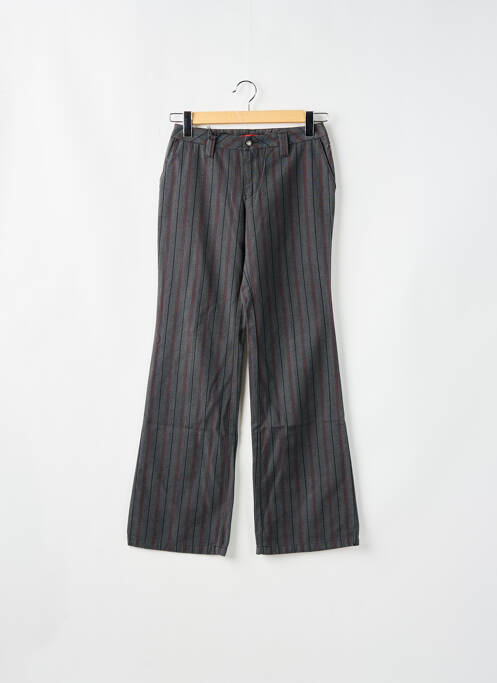 Pantalon evazat gri TEDDY SMITH femeie