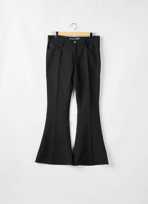 Pantalon evazat negru FREEMAN T.PORTER femeie