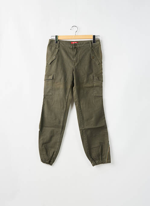 Pantalon drept verde TEDDY SMITH femeie