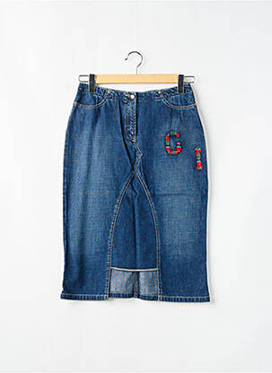 Fustă midi albastru TEDDY SMITH femeie