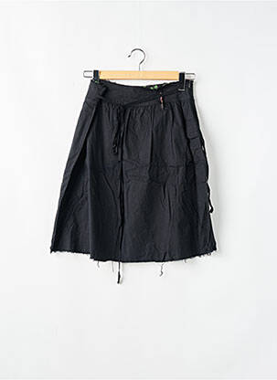 Fustă midi negru HARDCORE SESSION femeie