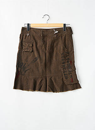 Fustă scurtă verde TEDDY SMITH femeie