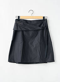 Fustă scurtă croială evazată negru EPURE femme