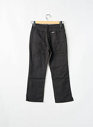 Pantalon 7/8 elasticitate mărime normală negru RWD femeie
