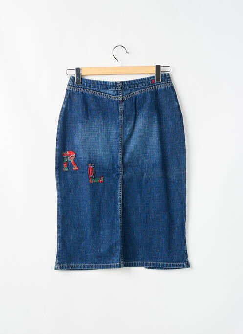 Fustă midi albastru TEDDY SMITH femeie