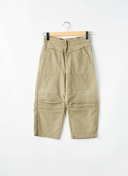 Pantalon trei sferturi verde PHARD femeie