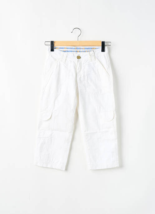 Pantalon trei sferturi alb TEDDY SMITH femeie