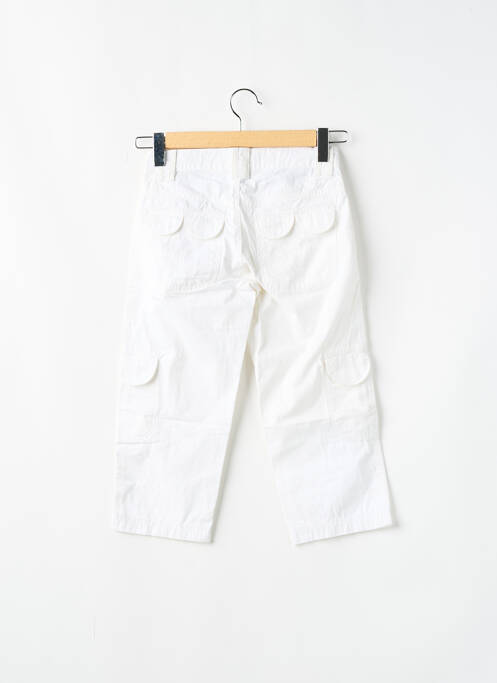 Pantalon trei sferturi alb TEDDY SMITH femeie