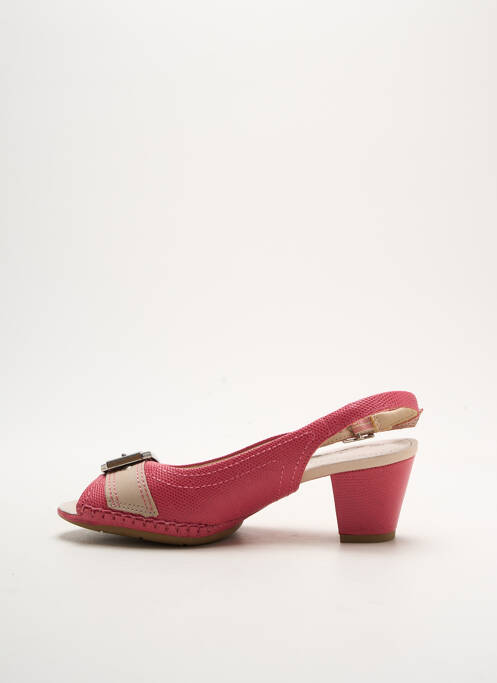 Sandale/Pantofi decupați roz LUXAT femeie