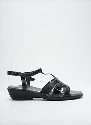 Sandale/Pantofi decupați negru SALMONE femeie