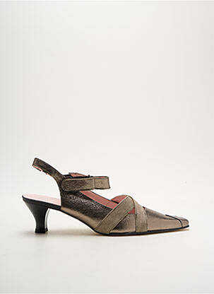 Sandale/Pantofi decupați auriu ELANTINE femeie