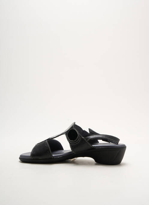 Sandale/Pantofi decupați negru SALMONE femeie