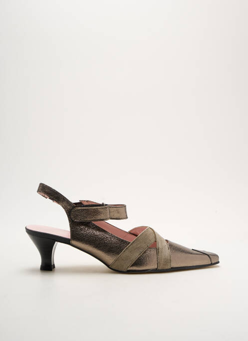 Sandale/Pantofi decupați auriu ELANTINE femeie