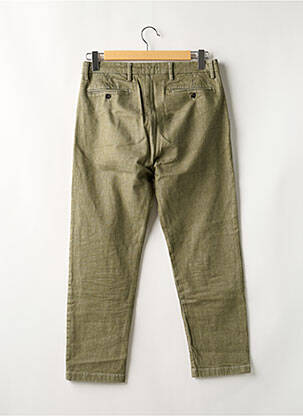 Pantalon chino țesătură melanj mărime normală verde CLOSED bărbat