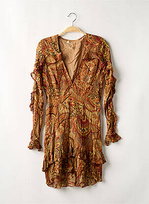 Rochie scurtă maro MES DEMOISELLES...PARIS femeie