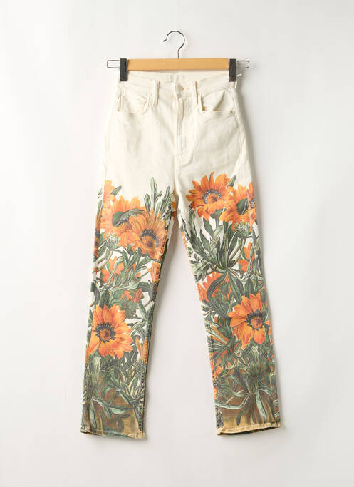 Blugi croială Mom bej MOTHER femeie