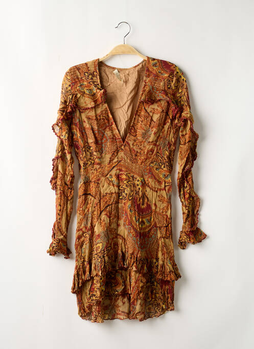 Rochie scurtă maro MES DEMOISELLES...PARIS femeie