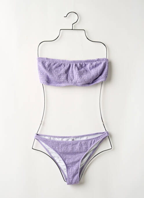Costum de baie din două piese violet YSE femeie