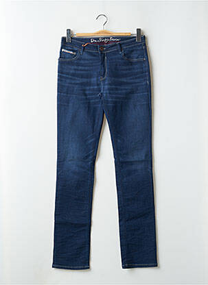 Blugi cu croială slim albastru SIXTY SEVEN femeie