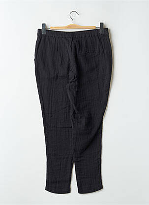 Pantalon slim talie elastică mărime normală negru ICHI femeie