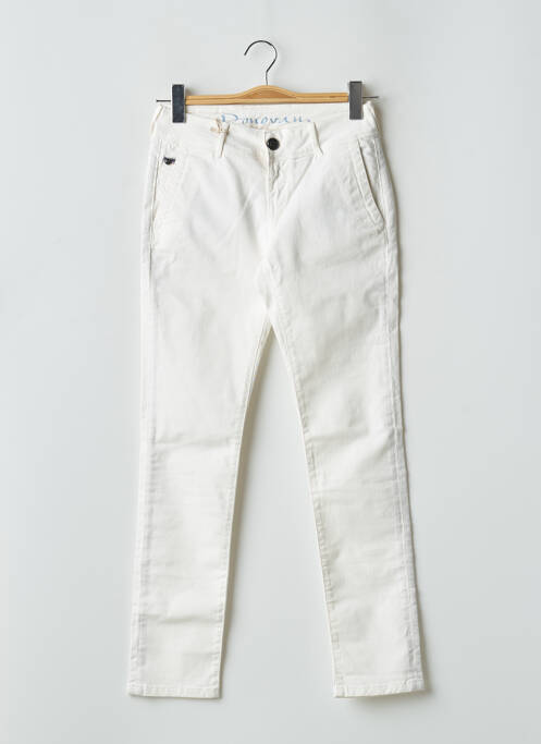Pantalon chino alb DONOVAN femeie