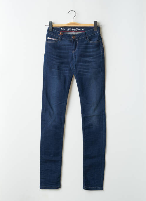 Blugi cu croială slim albastru SIXTY SEVEN femeie