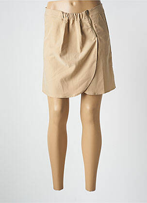 Fustă midi bej SCHOOL RAG femeie