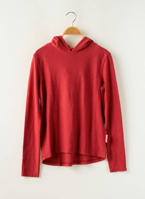 Hanorac cu glugă roșu LE TEMPS DES CERISES băiat