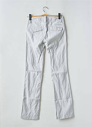 Pantalon slim țesătură poplin mărime normală albastru FREEMAN T.PORTER femeie