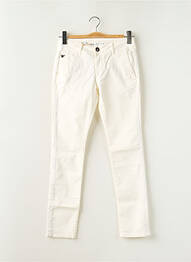 Pantalon chino talie joasă talie joasă alb DN.SIXTY SEVEN femme