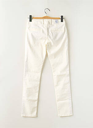 Pantalon chino talie joasă talie joasă alb DN.SIXTY SEVEN femeie