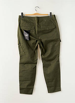 Pantalon cargo țesătură poplin mărime normală verde G STAR femeie